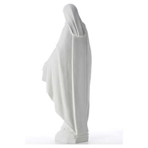 Our Lady of Miracles, 62 cm in reconstituted Carrara marble 7