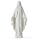 Our Lady of Miracles, 62 cm in reconstituted Carrara marble s5