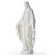 Statue Vierge Miraculeuse poudre de marbre 62 cm s2
