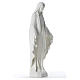 Statue Vierge Miraculeuse poudre de marbre 62 cm s4