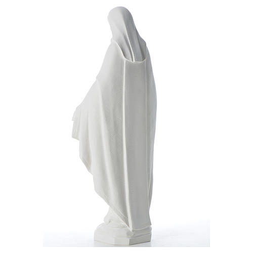 Statua Madonna Miracolosa 62 cm polvere di marmo 3