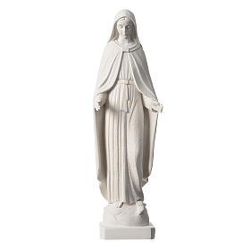 Our Lady of Miracles statue in reconstituted marble, 62 cm