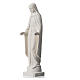 Madonna Miracolosa braccia strette 62 cm marmo bianco s7