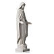 Our Lady of Miracles statue in reconstituted marble, 62 cm s2