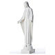Our Lady of Miracles in reconstituted marble 60-80 cm s2