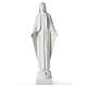Statua Miracolosa polvere di marmo bianco 60-80 cm s5