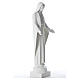 Statua Miracolosa polvere di marmo bianco 60-80 cm s8