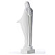 Statua Miracolosa polvere di marmo bianco 60-80 cm s3