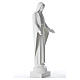 Statua Miracolosa polvere di marmo bianco 60-80 cm s4