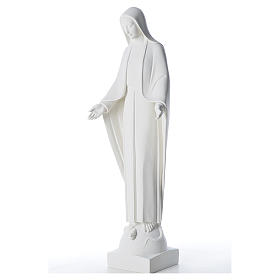 Our Lady of Miracles in reconstituted marble 60-80 cm