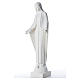 Our Lady of Miracles in reconstituted marble 60-80 cm s6