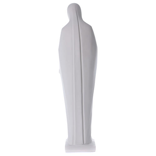 Our Lady of Miracles statue in reconstituted marble 60-80 cm 5