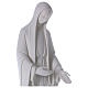 Statue Vierge Marie poudre de marbre blanc 60-80 cm s2