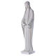 Statue Vierge Marie poudre de marbre blanc 60-80 cm s3