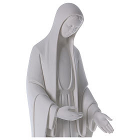 Cudowna Matka Boża ramiona po lewej marmur biały 60-80 cm
