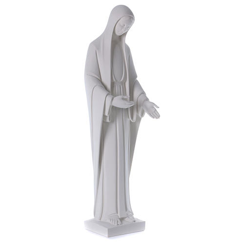 Cudowna Matka Boża ramiona po lewej marmur biały 60-80 cm 4
