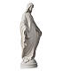 Virgen Milagrosa de 60cm polvo de mármol de Carrara s6