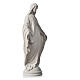 Virgen Milagrosa de 60cm polvo de mármol de Carrara s2