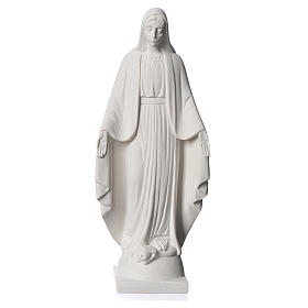 Marmorpulver Madonna Heiligenfigur 25 cm