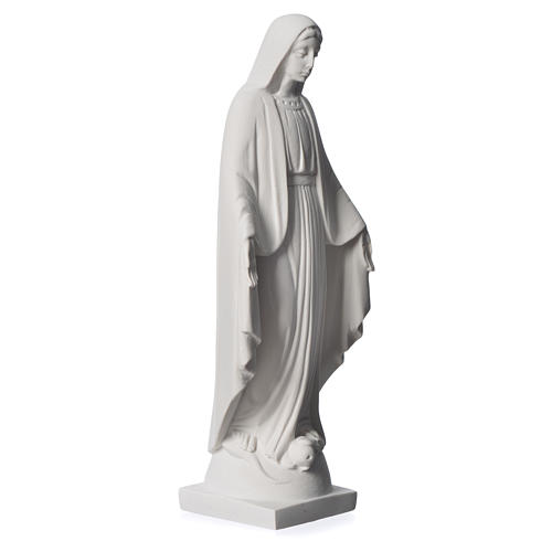 Marmorpulver Madonna Heiligenfigur 25 cm 6