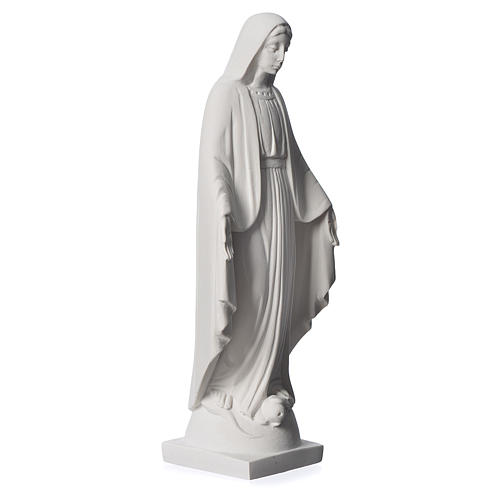 Our lady of Miracles statue made of reconstituted Carrara 25 cm 2