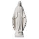 Our lady of Miracles statue made of reconstituted Carrara 25 cm s5