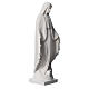 Our lady of Miracles statue made of reconstituted Carrara 25 cm s6