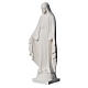 Our lady of Miracles statue made of reconstituted Carrara 25 cm s7