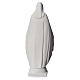Our lady of Miracles statue made of reconstituted Carrara 25 cm s8