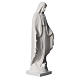 Our lady of Miracles statue made of reconstituted Carrara 25 cm s2