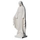 Our lady of Miracles statue made of reconstituted Carrara 25 cm s3