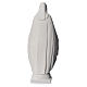 Our lady of Miracles statue made of reconstituted Carrara 25 cm s4