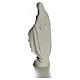 Our Lady over the world, statue in reconstituted carrara, 25 cm s7