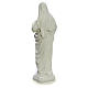 Statue Sacré Coeur de Marie 40 cm marbre blanc s7