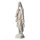 Our Lady of Lourdes statue in reconstituted Carrara marble, 50cm s3