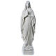 Madonna di Lourdes, statua in polvere di marmo 31-130 cm s1