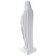 Our Lady of Lourdes 100 cm statue in reconstituted Carrara s5