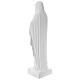 Madonna di Lourdes 100 cm marmo bianco s7