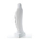Statue Notre Dame de Lourdes marbre blanc 60-85 cm s3
