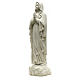 Estatua de la Virgen de Lourdes 50cm mármol blanco s6