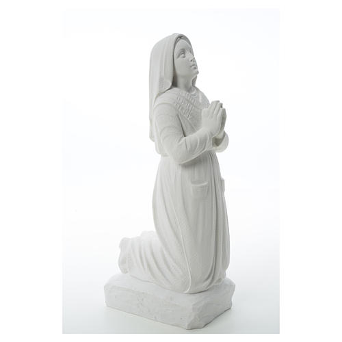 Saint Bernadette, 50 cm statue in reconstituted carrara marble 8