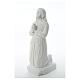 Saint Bernadette, 50 cm statue in reconstituted carrara marble s6