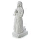 Santa Bernadette 50cm mármol sintético s2