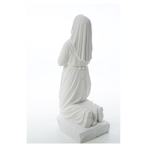 Statue Sainte Bernadette marbre reconstitué 50 cm 7