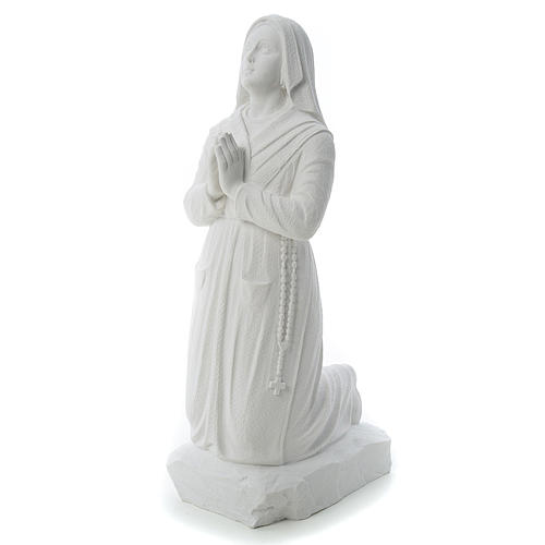 Statue Sainte Bernadette marbre reconstitué 50 cm 2