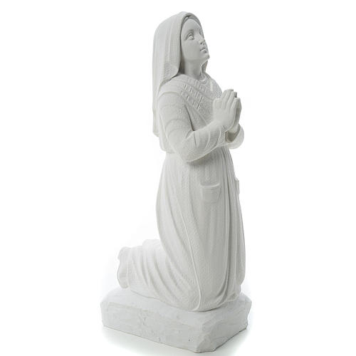 Statue Sainte Bernadette marbre reconstitué 50 cm 4