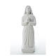 Statue Sainte Bernadette marbre reconstitué 50 cm s5