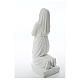 Statue Sainte Bernadette marbre reconstitué 50 cm s7
