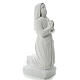 Statua Santa Bernadette  50 cm marmo sintetico s4