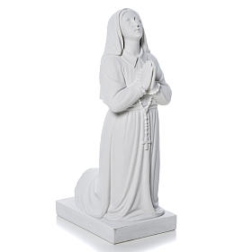 Sainte Bernadette poudre de marbre 35 cm